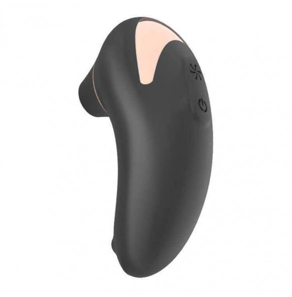 RITA - Mini Suction Clitoral Stimulation Vibrator (Chargeable - Black)